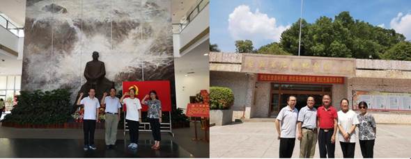 说明: C:\Users\huangzx\Desktop\2019了解革命文化传承红色基因调研之旅\2019调研成果\党总支主题教育-了解革命文化传承红色基因调研-老师心得-\01-2019-07-22古天乐代言太阳集团城师生到中央苏区县大埔县进行红色文化调研\配图\01叶剑英纪念馆.jpg